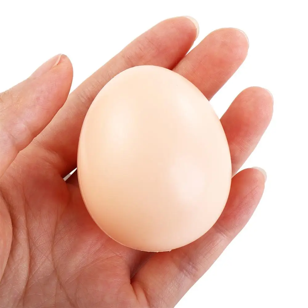 Juguete gallina aves de corral escotilla cría Diy pintura simulación huevos juguete educativo huevos artificiales huevo de Pascua huevos de gallina falsos