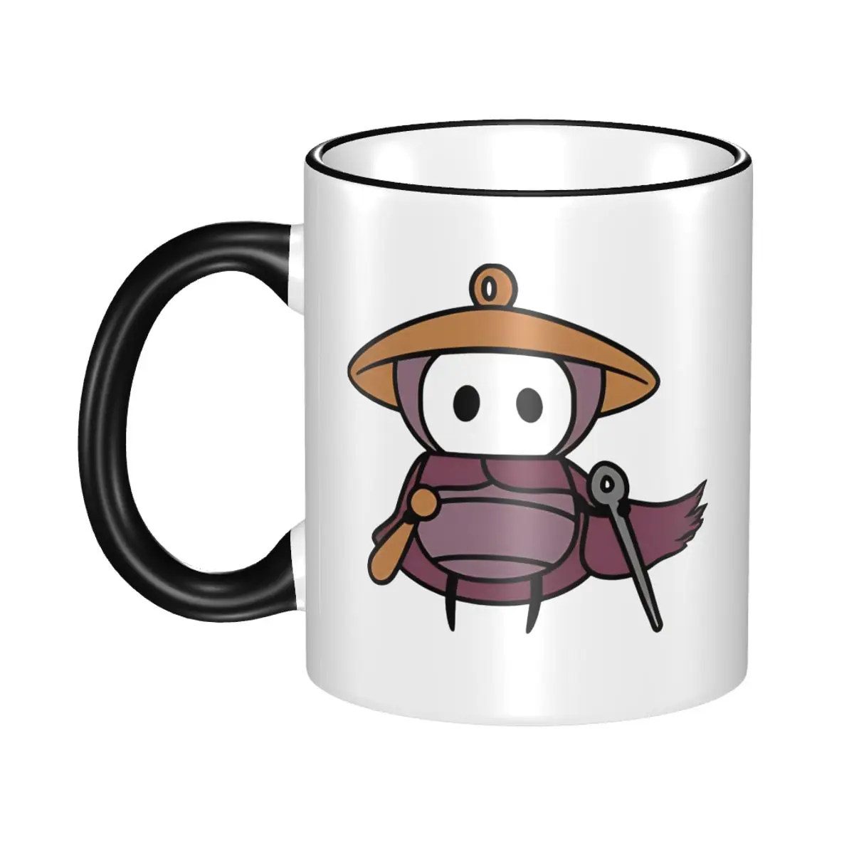 

Sherma Pilgrim Musician Hollow Knight Gift Mugs for Kids Adult Funny Coffee Cup Present for Home