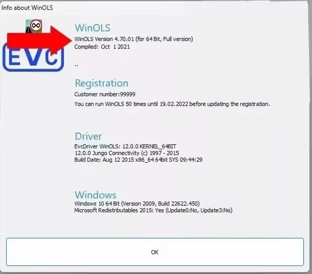 2025 برنامج Ultimo Winols 4,7 + 2021 archivos Damos + ECM TITANUM 26100 + herramienta de reparasyon de impuestos V1.2 + sfss #4