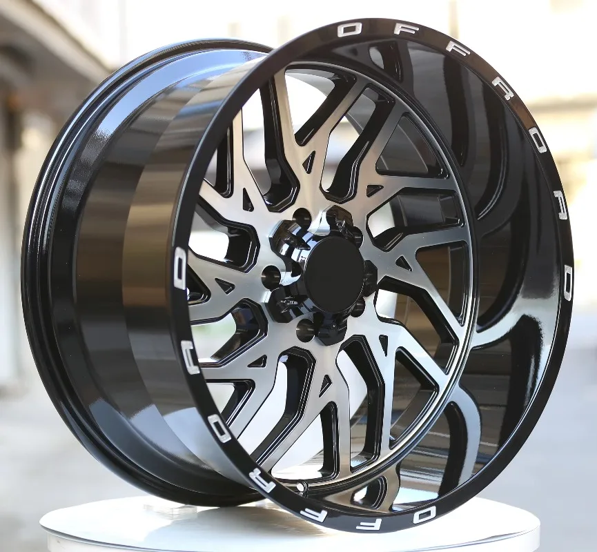 

20*9 20*10 Off-Road Rim 5x5 5x5.5 6x5 6x5.5 Wheel for Toyota Nissan for GM Sierra Silverdo Trucks Bronco SUV
