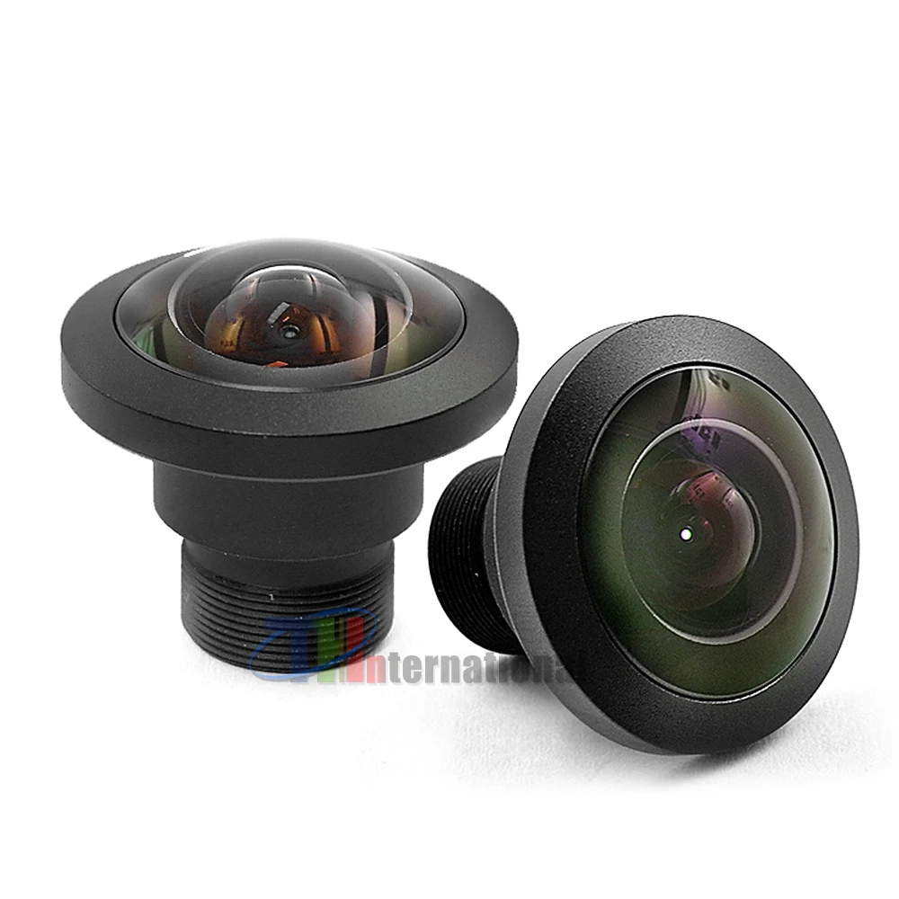 Obiettivo Fisheye 4K 8MP obiettivo 1.13mm supporto M12 1/2, 7 pollici 220 gradi F2.0 per fotocamera 4K sensore IMX178/IMX226 16:9