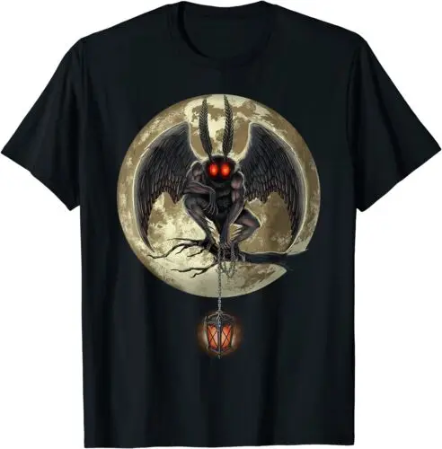 NEW LIMITED Mothman Cryptozoology Cryptid Creature Cryptozoologist Shirt S-3XL