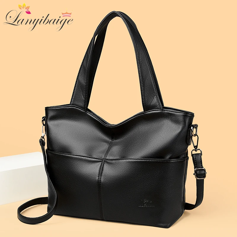 

Роскошные сумочки из натуральной кожи для женщин, брендовые дизайнерские сумки-мессенджеры через плечо из мягкой кожи, элегантные тоут