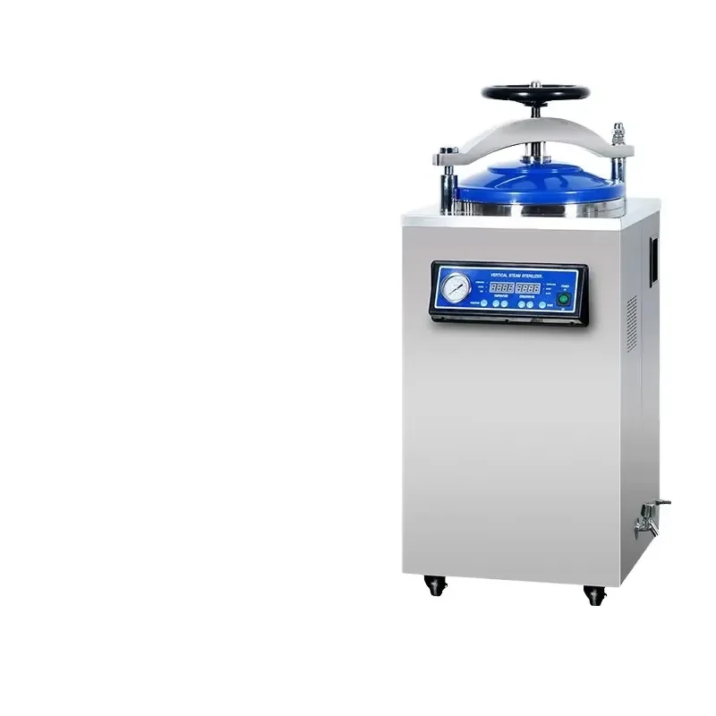 

High Temperature Automatic Vertical Sterilizer High Pressure Steam Bath and Water Bath for Food Counter Sterilization