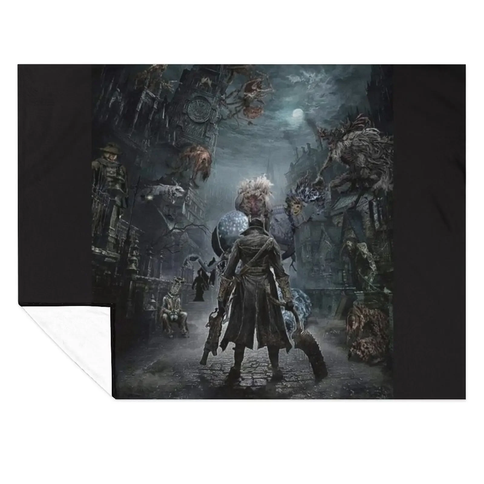 

Bloodborne Throw Blanket Bed linens heavy to sleep Winter beds Sofa Blankets