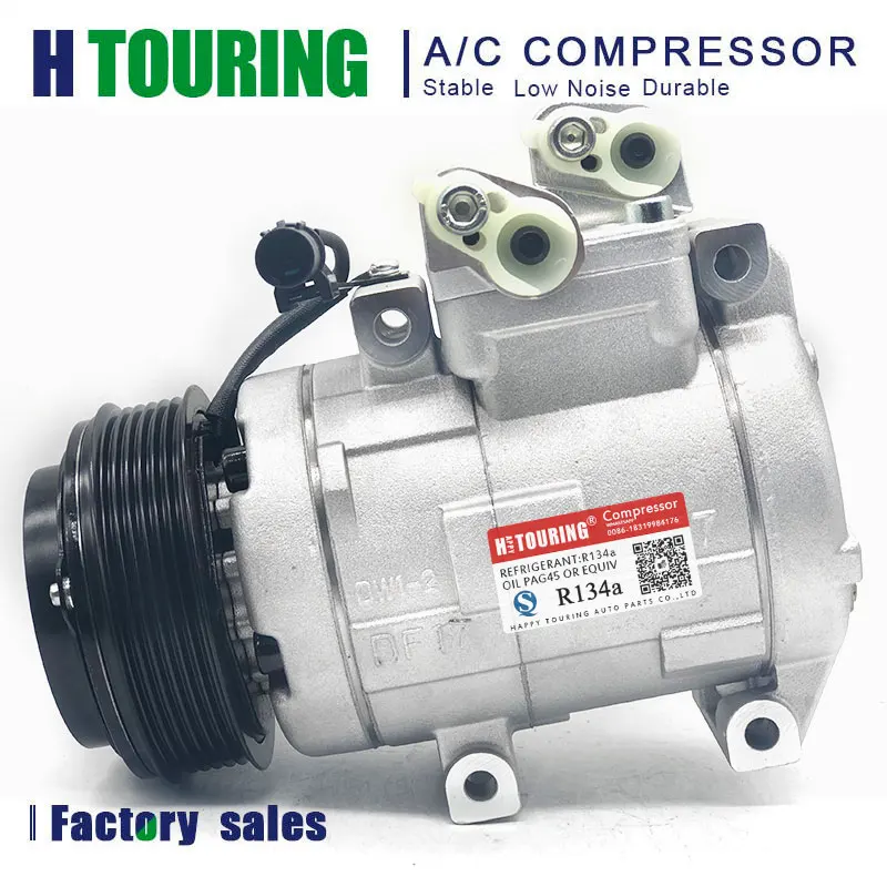 Auto Car Air Conditioner AC Compressor For Ssangyong Actyon Rexton Kyron 6652300511 66523-00511