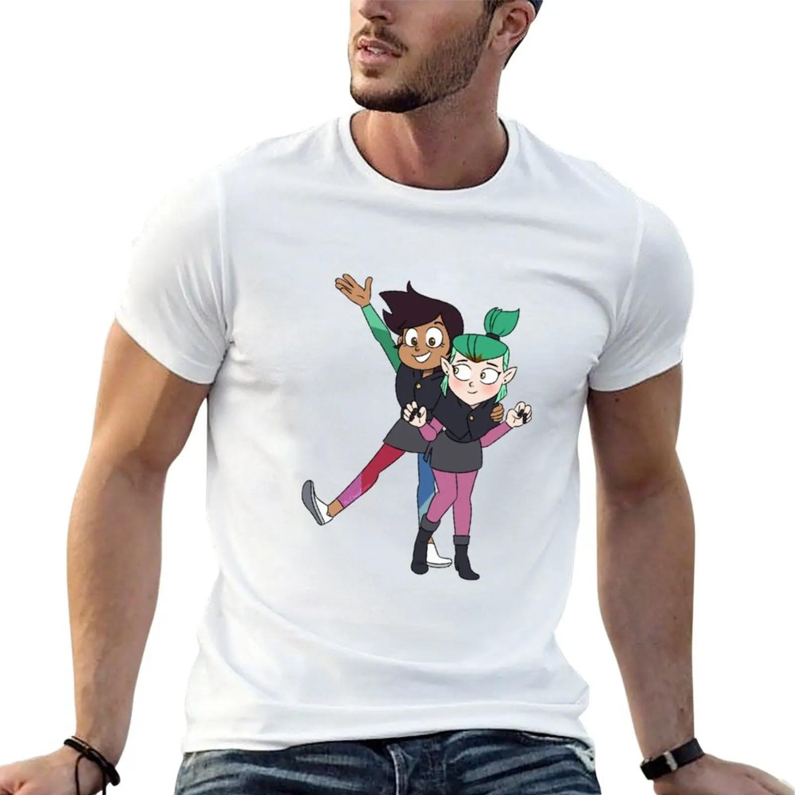 

Luz & Amity T-Shirt man t shirt summer t shirts for man graphic vintage printed t shirts for man T-Shirt