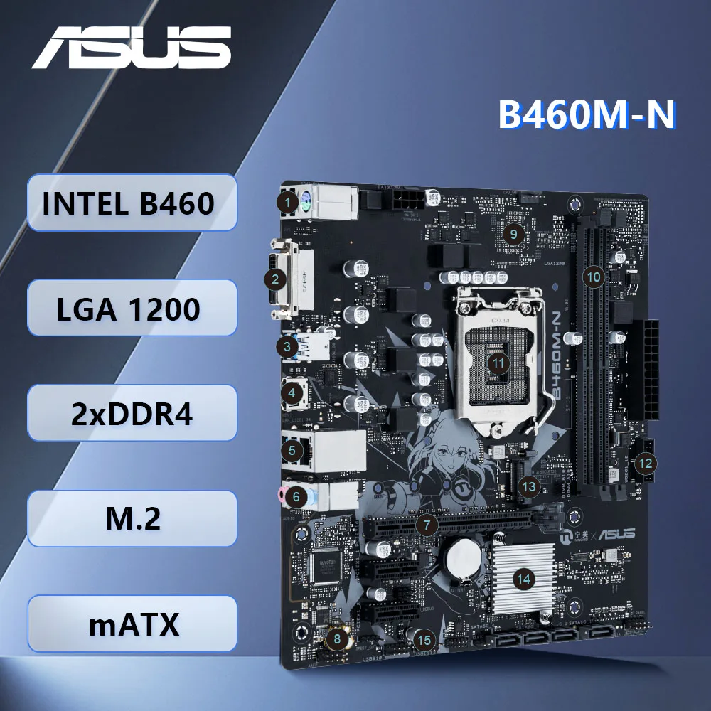 placa-base-asus-b460m-n-intel-b460-lga-1200-ddr4-m2-compatible-con-procesadores-core-i3-10100-10400-10700-10900-g6505