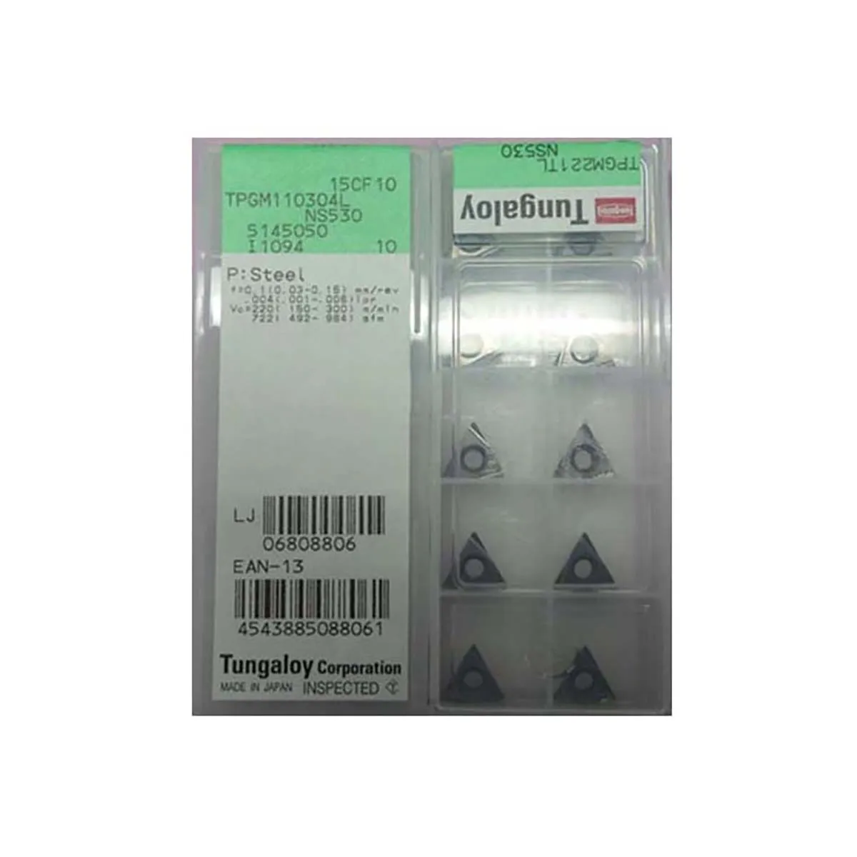 

100% оригинальные TPGM TPGM11 TPGM110304 TPGM110304L NS530, твердосплавные токарные вставки для отделки, инструменты