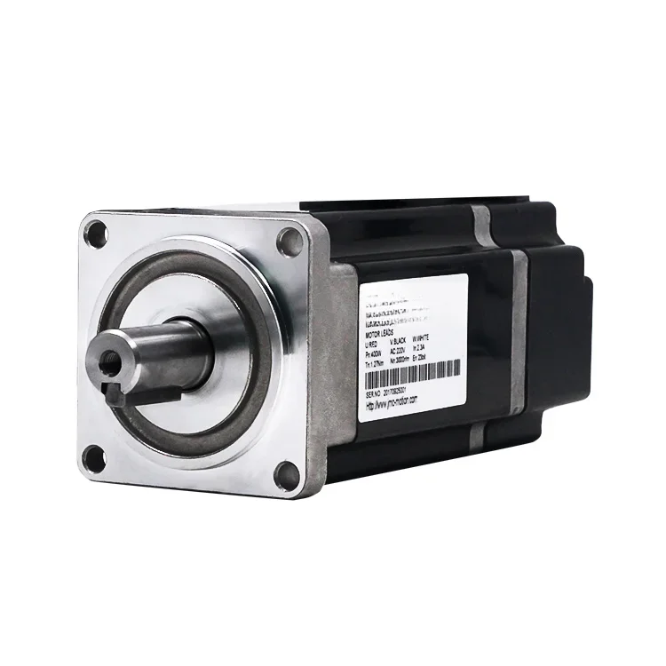 220V 400W 60mm high torque high speed AC servo motor