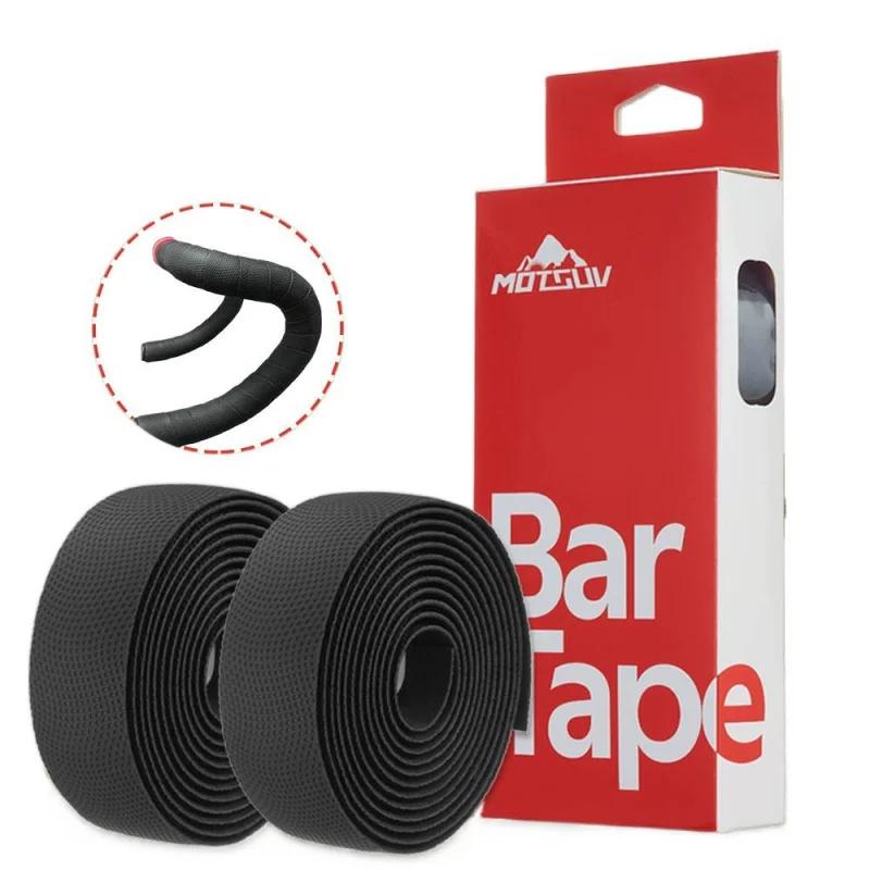 AliExpress NONE Road bike handlebar tape, bicycle silicone strap, curved handlebar wrap, anti-slip shock-absorbing grip tape, cycling equipment