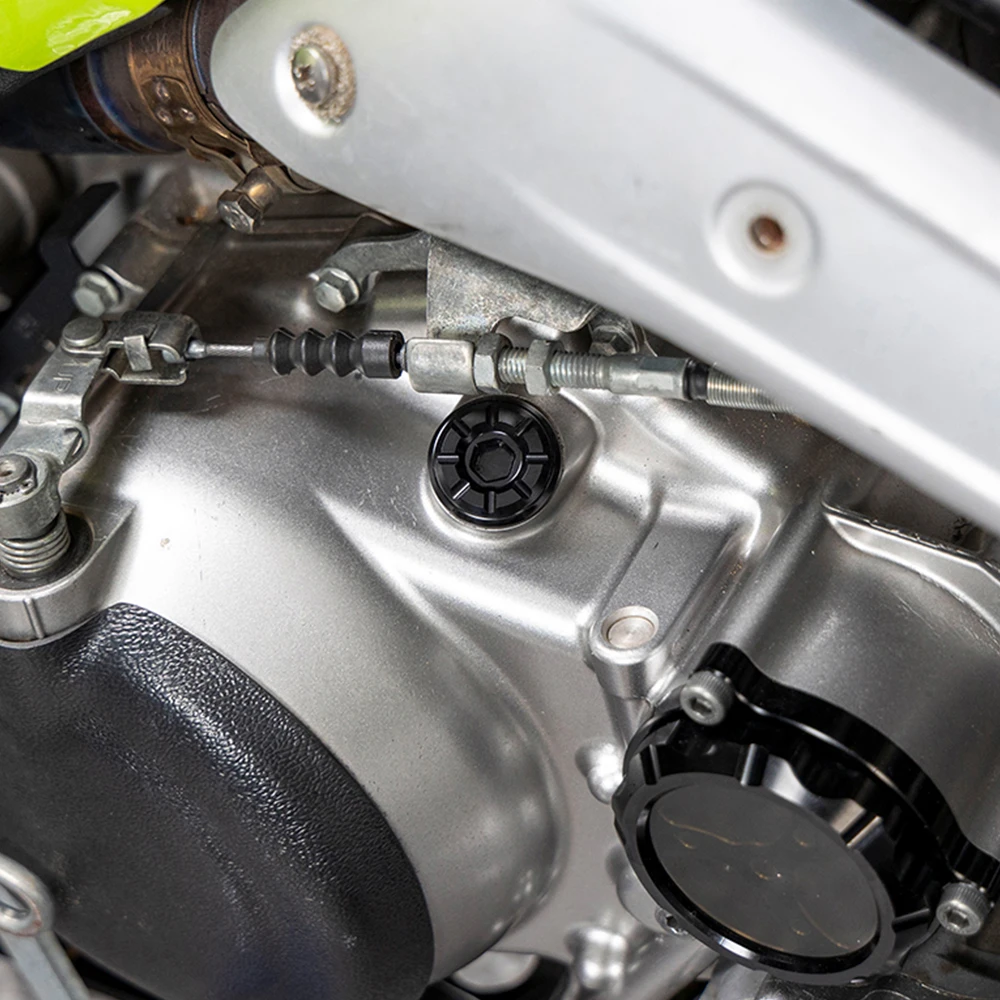 

KEMIMOTO ATV Engine Oil Drain Plug Sump Nut Oil Filler Cap Compatible with Yamaha Raptor 700 700R Wolverine X4 YZF R1 2006-2025