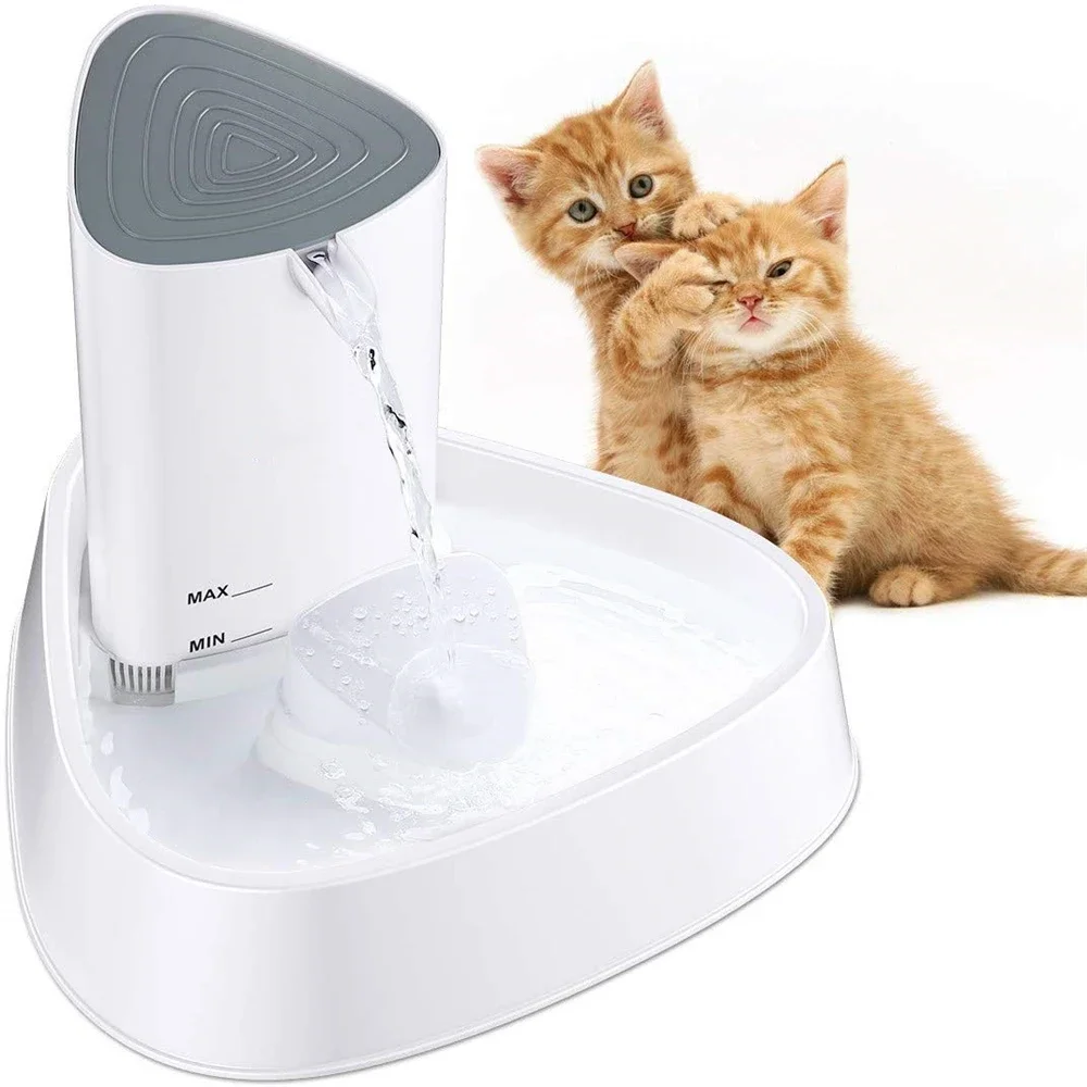 ELSPET Cat Fountain 1.5L/3L Drinking Automatic Pet Water Bowl LED Lighting Dispenser Dog Cat Health Caring Water Feeder