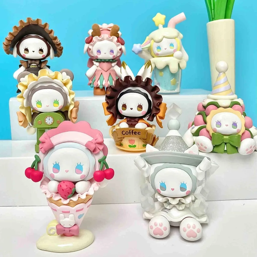 

Genuine Emma Secret Forest Coffee Shop Series Blind Box Cute Anime Figure Cartoon Room Decor Toys Kid Adult Kids Birthday Gifts