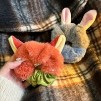 Disney Zootopia Nick and Judy Headband Cute Judy Plush Headband Playful Nick Hair Accessory Birthday Holiday Gift