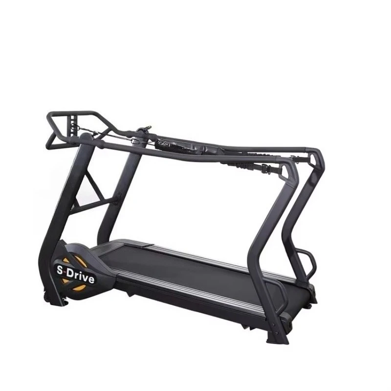 

High Performance Professional Gym Cardio Training S-drive Treadmill Running Fitness Equipment Manuel Treadmill