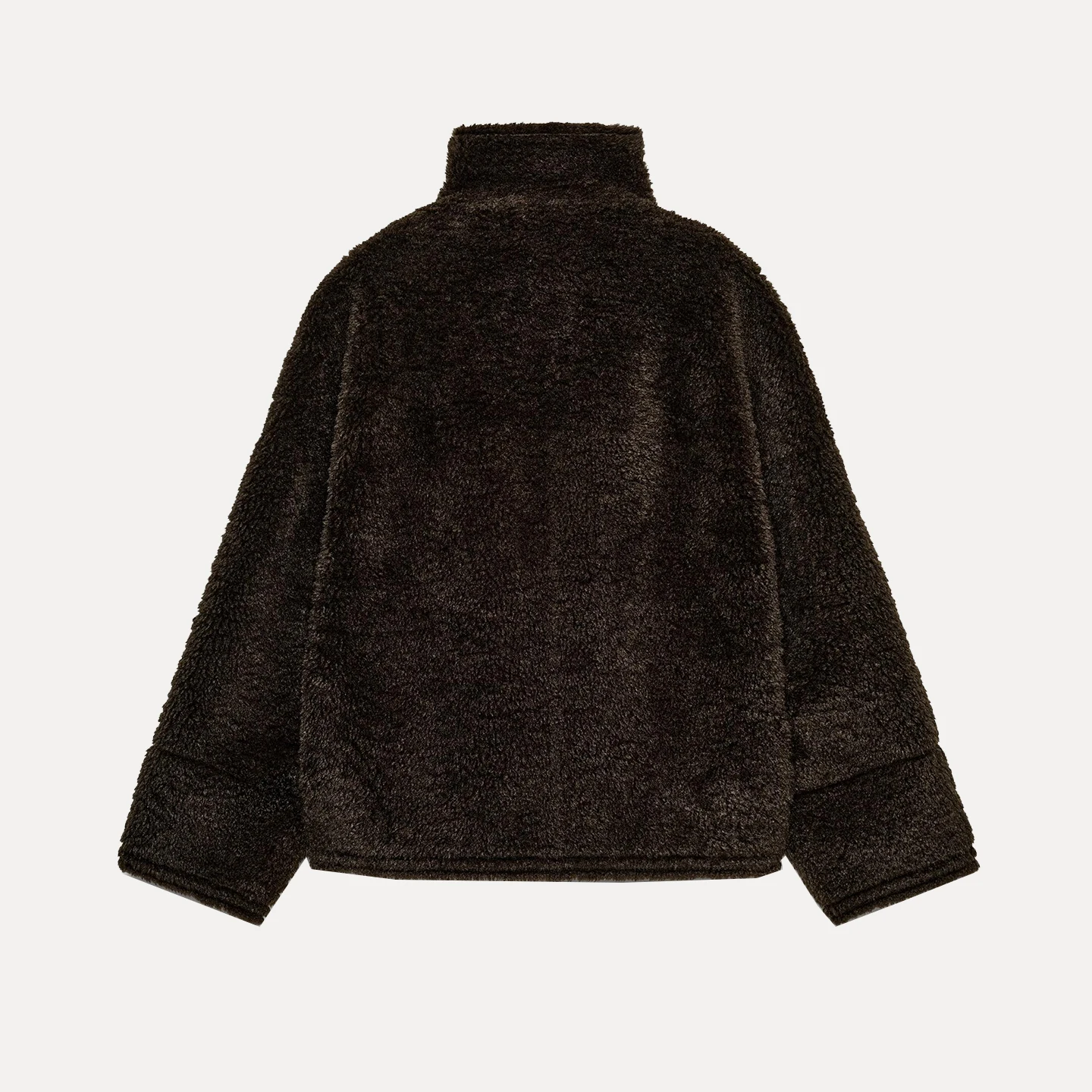 Versatile Leather And Fur Jaet 2025 Autumn New Women's Faion Series Cabinet 849 Straight Tube Long Sve Zipper ort Coat