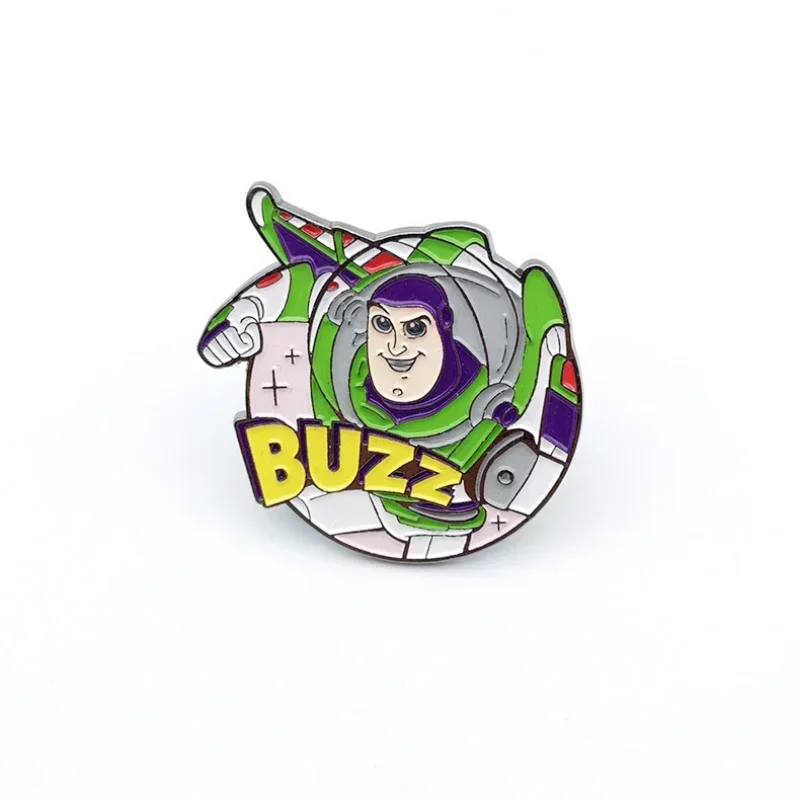 Disney Toy Story Brooches Cartoon Woody Buzz Lightyear Enamel Pins Anime Lapel Backpack Jeans Accesorios Badge Jewelry Gift