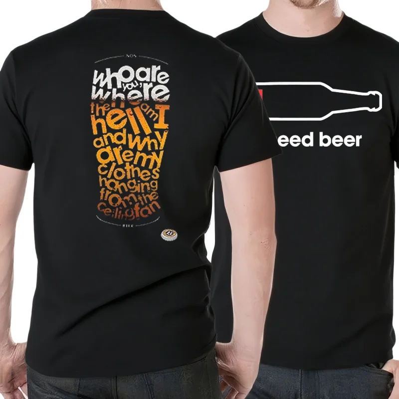 Camisetas de despedida de soltero para hombre, camisetas divertidas de cerveza, ropa de cerveza, camiseta de calle con