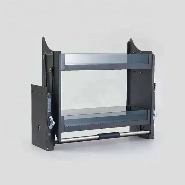 نظام رفع خزانة المطبخ الحديدي سلة رفع هيدروليكية خزانة المطبخ جودة عالية السعر المنخفض الزجاج المقسى الحديث #4