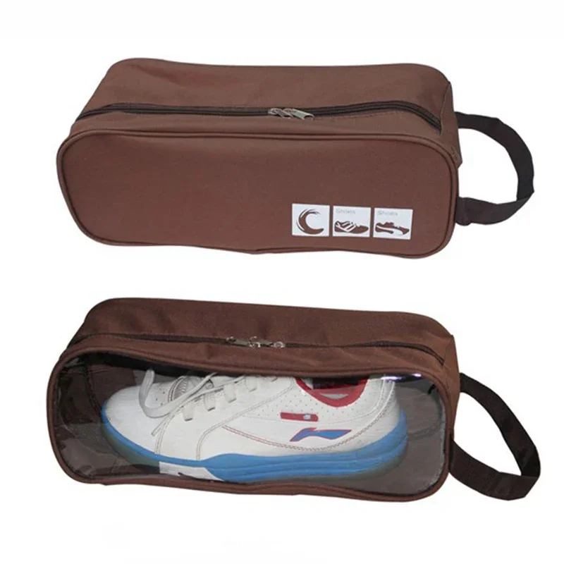 Portable Waterproof Travel Shoes Bag, Breathable Organizer, Gym Training, Yoga, Basketball, Football Shoes,