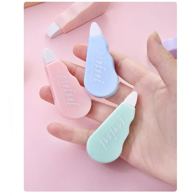 1/3Pcs เทปแก้ไข 24 M Smear Corrector น่ารักเครื่องเขียนนักเรียนแบบพกพาสีขาว OUT Corrector เครื่องมืออุปกรณ์สํานักงาน