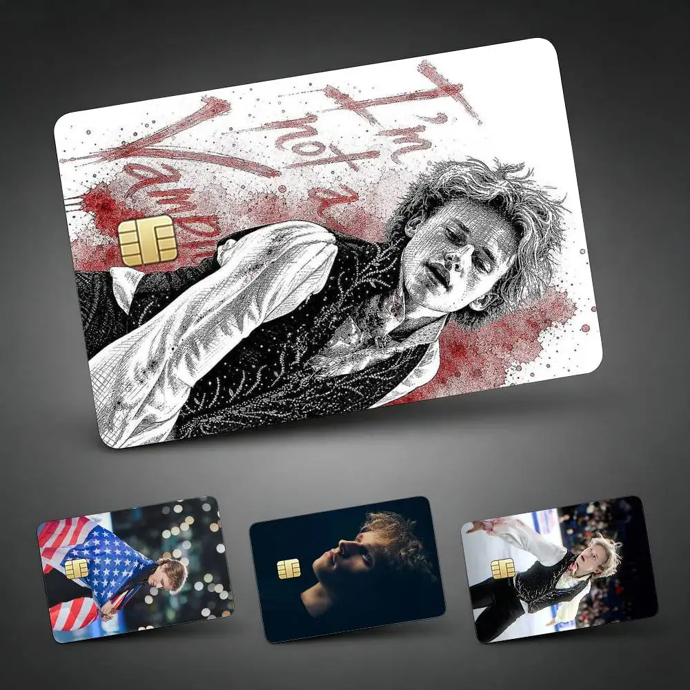

I-Ilia M-Malinin Sticker Decoration Creative Bank Card Bus Metro Waterproof Sticker