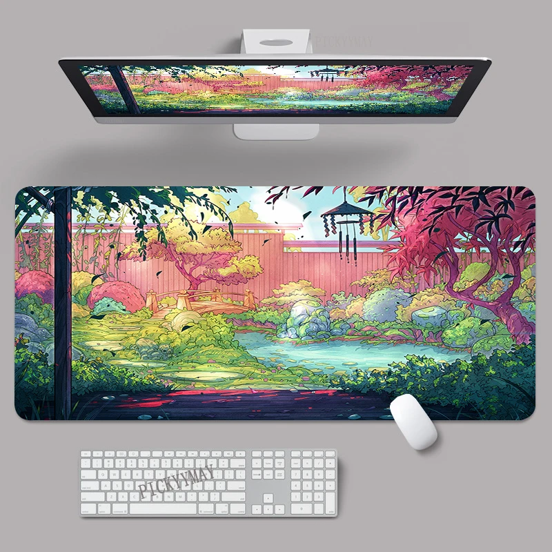 Gaming Mousepads Mousepad Bright Colors Large Mouse Mat Big Desk Pads Non-Slip Rubber Mouse Pad Big Keyboard Mats