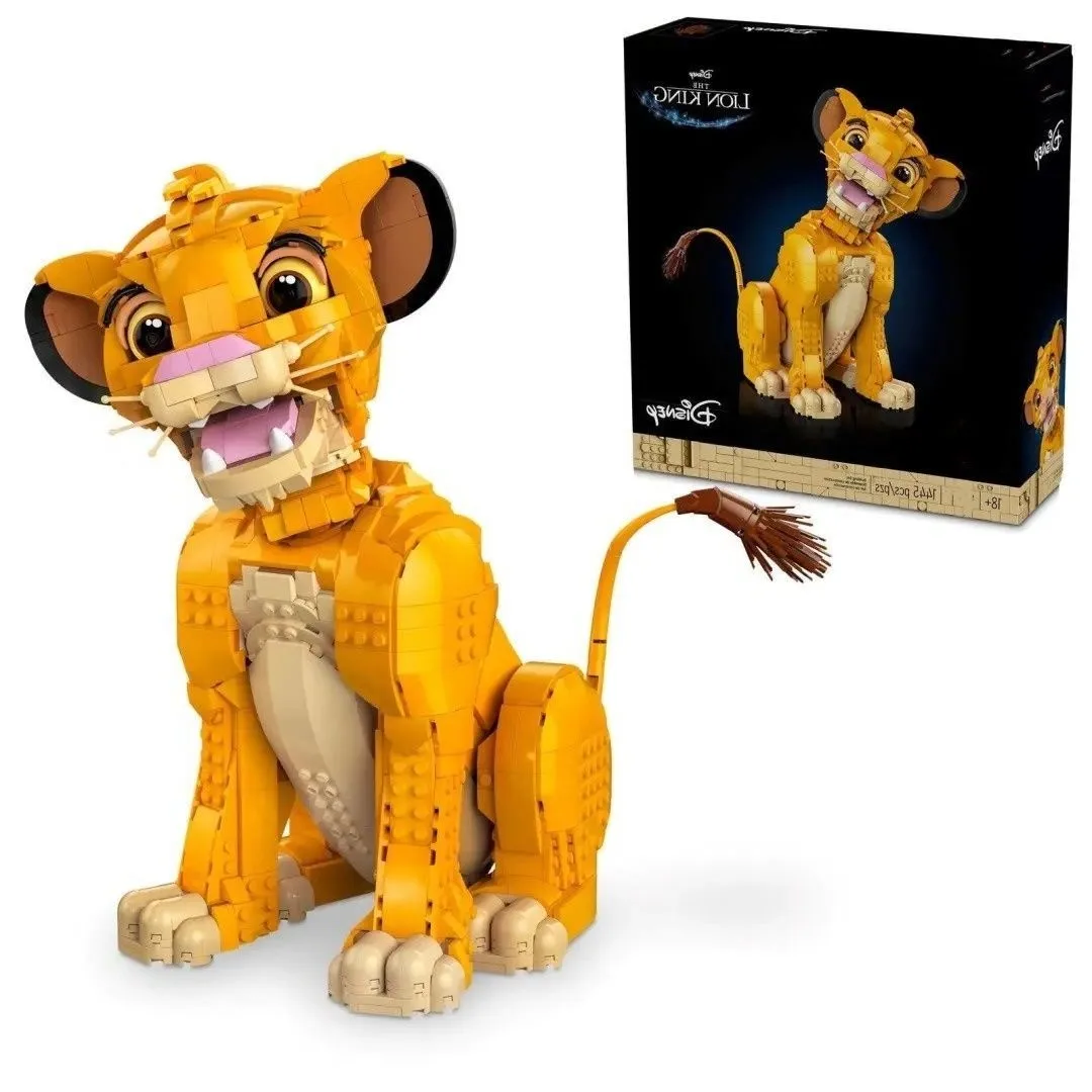 Disney Instant Limited Style 43247 Le Roi Lion – Simba, kit de construction de collection de haute qualité pour les fans, cadeau de vacances