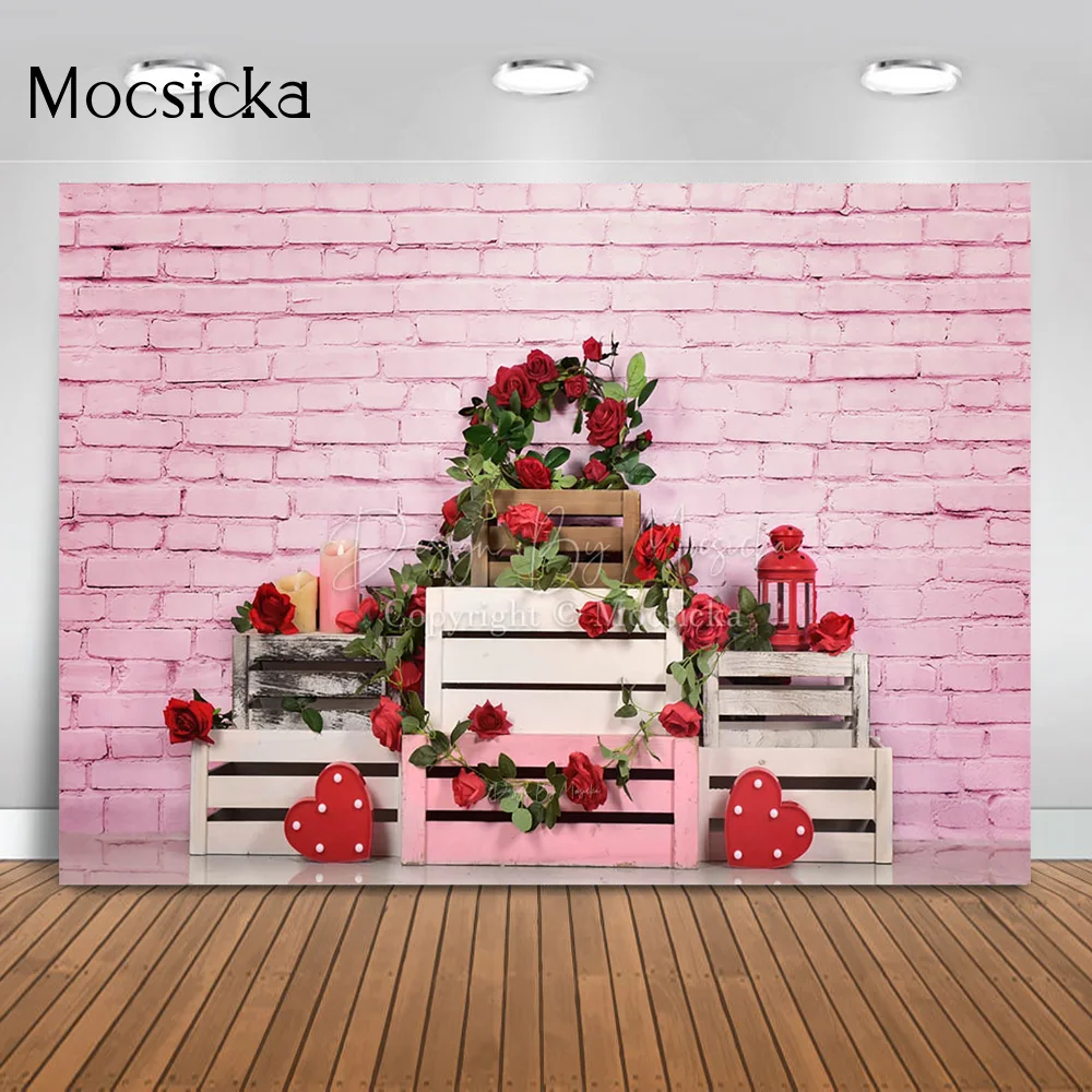 MOCSICKA Flowers Wedding Party Theme Photography Background Floral Children Birthday Cake Table Photocall Backdrops Props CUSTOM
