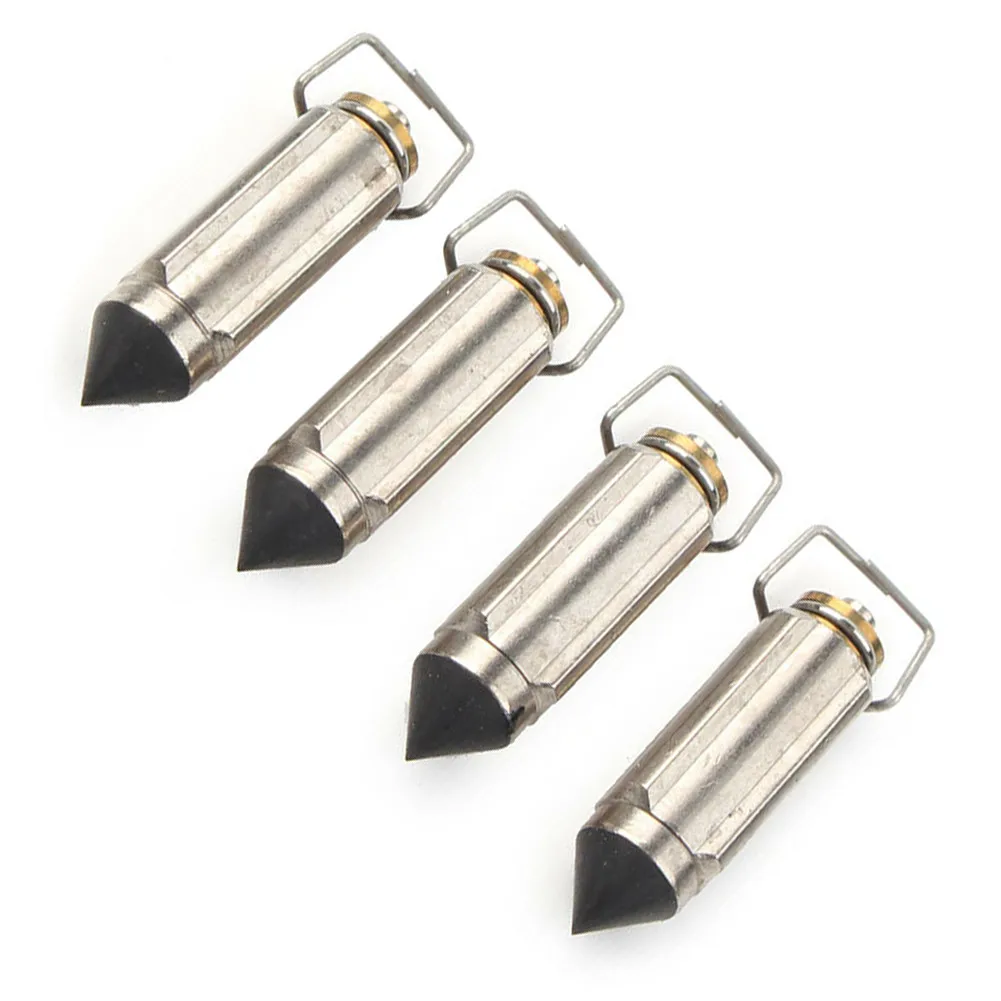 Juego de 4 agujas de válvula de flotador de carburador para ZX-6R NINJ A ZX600-G1 1998 para ZX-6R NINJ A ZX600-G2 1999 para ZX-6R NINJ A ZX600-J1 2000