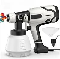 220V 400W electric spray gun, high power HVLP sprayer, for automotive furniture, steel coating, spray gun, 5-piece copper nozzle