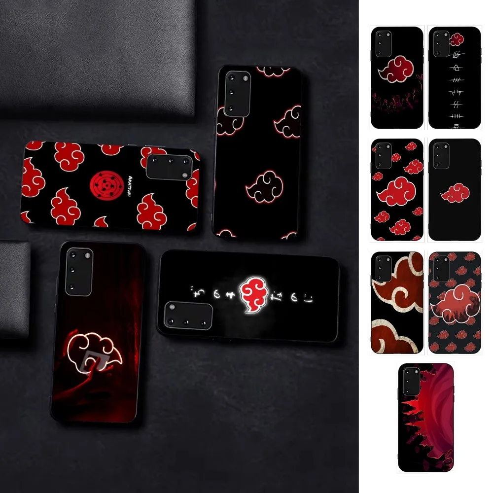 A-Akatsukis-Cloud Phone Case For Samsung S 9 10 20 21 22 23 30 23 24 plus lite Ultra FE S10lite Fundas