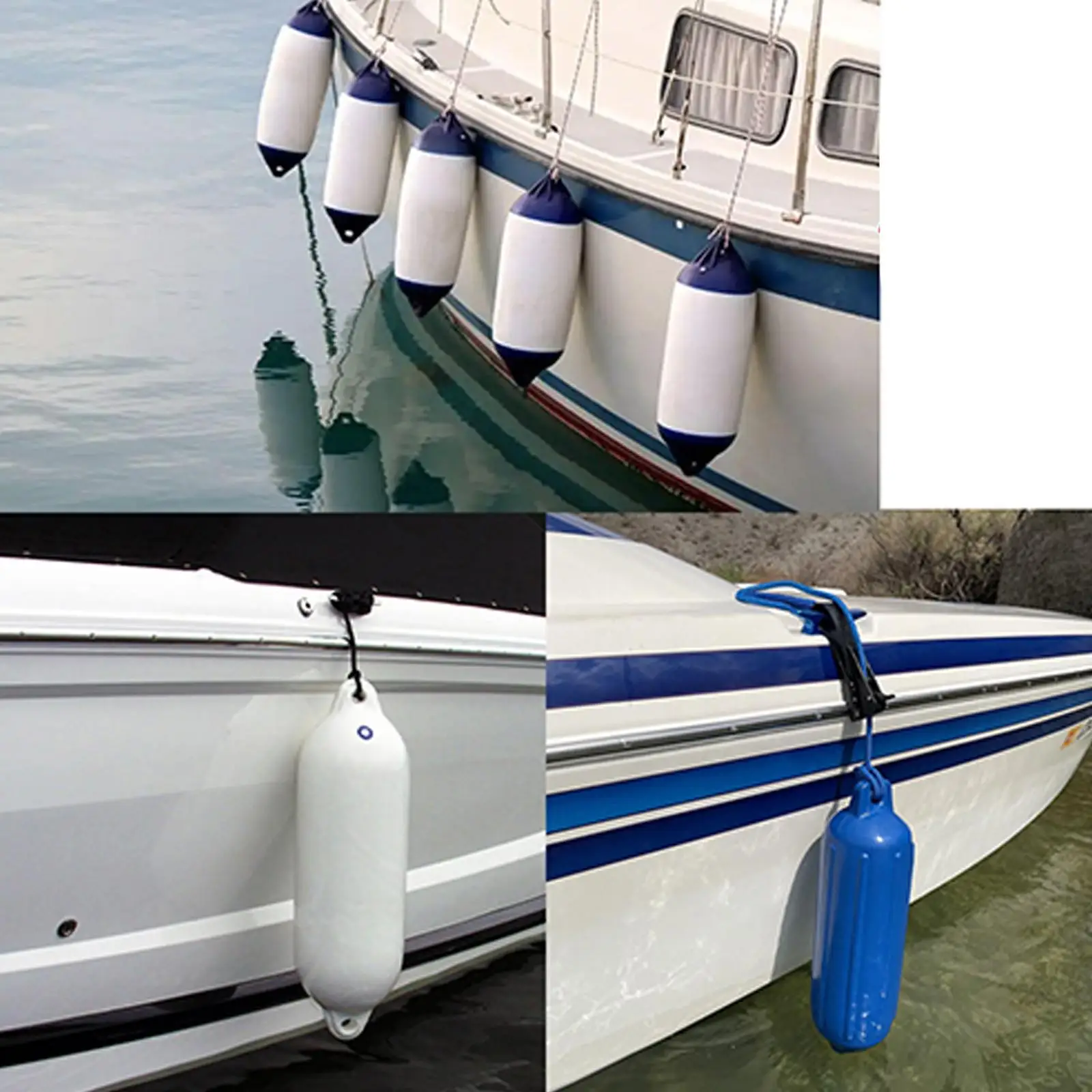 4Pcs Boat Fenders, Durability, Professional, Protection, Boat Inflatable