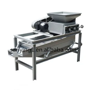 Nuts Almonds Hazelnuts Kernel Separating Machine, High Efficiency Shell Removing Machine for Badam Apricot Filbert