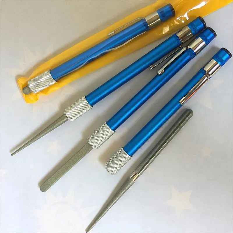 1pc Per Uso Domestico Mini Conveniente Per Affilare I Coltelli Asta Caccia Master Hunter Lama Per Affilare Asta Per Affilare Macinazione All'aperto Amo Da Pesce