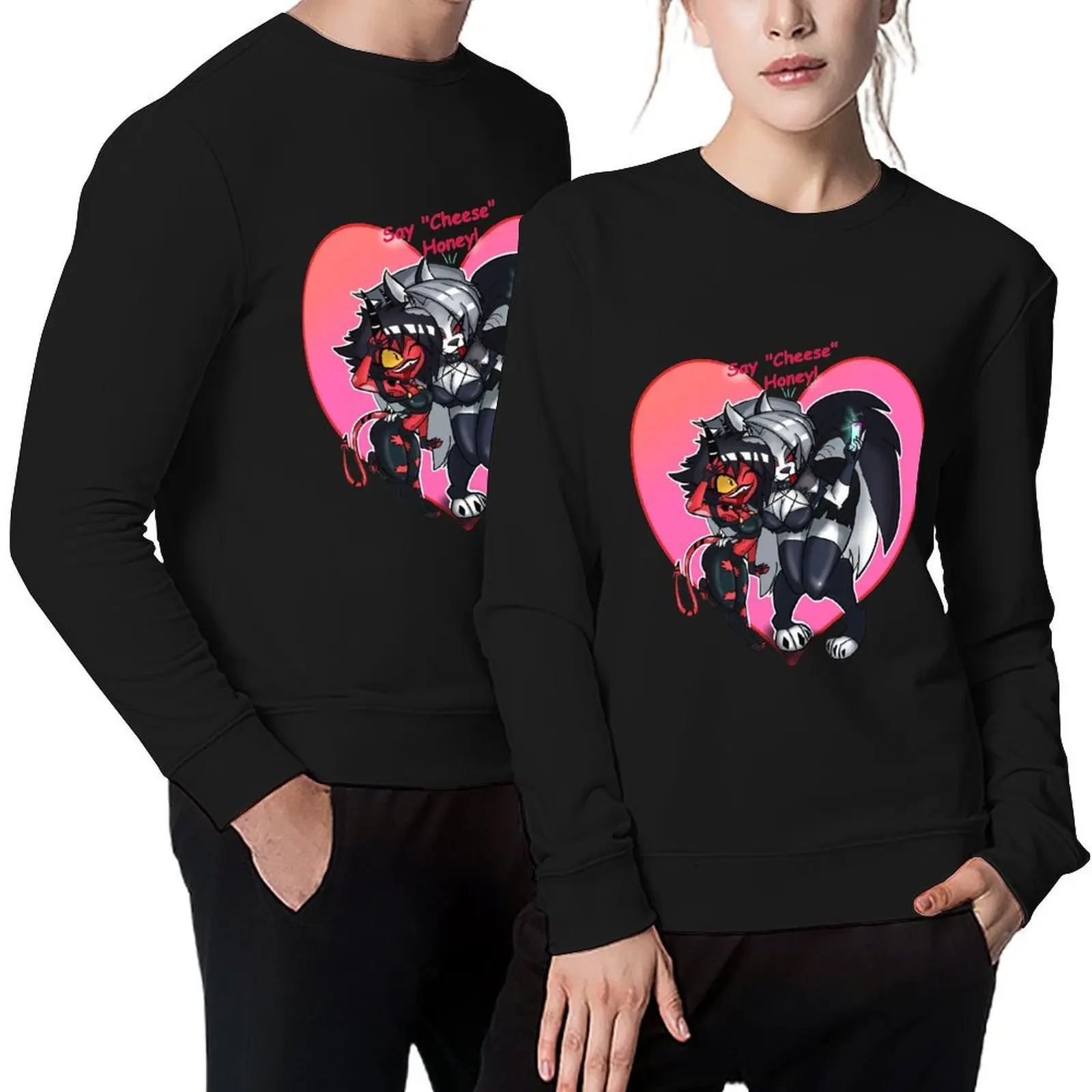 

Helluva Boss Loona Pullover male clothes men's winter sweater tracksuit men men clothing new sweatshirts