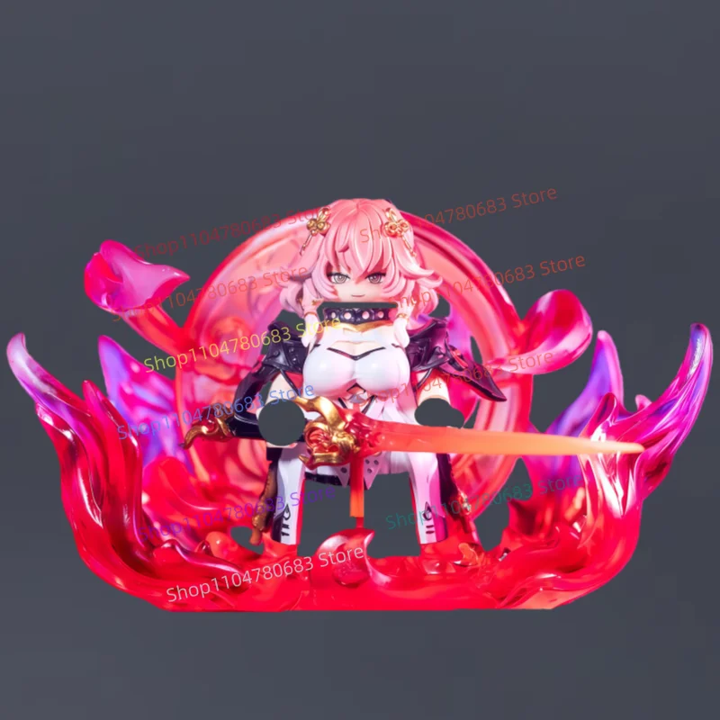 

MOC Building Blocks Kawaii Female Swordsman Accessory Mini Figure Assembly Model Display Anime Cartoon Decorative Toy Gift