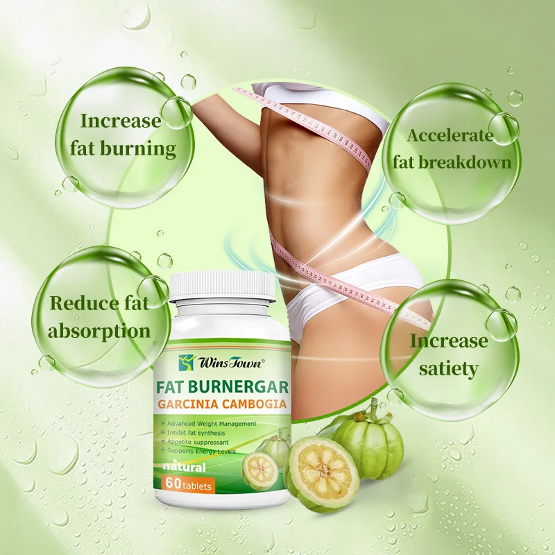 Natural Garcinia Cambogia Extract Pills Slimming Burning Fat Spark Metabolism for Adult Remove Weight Loss Fat Effective