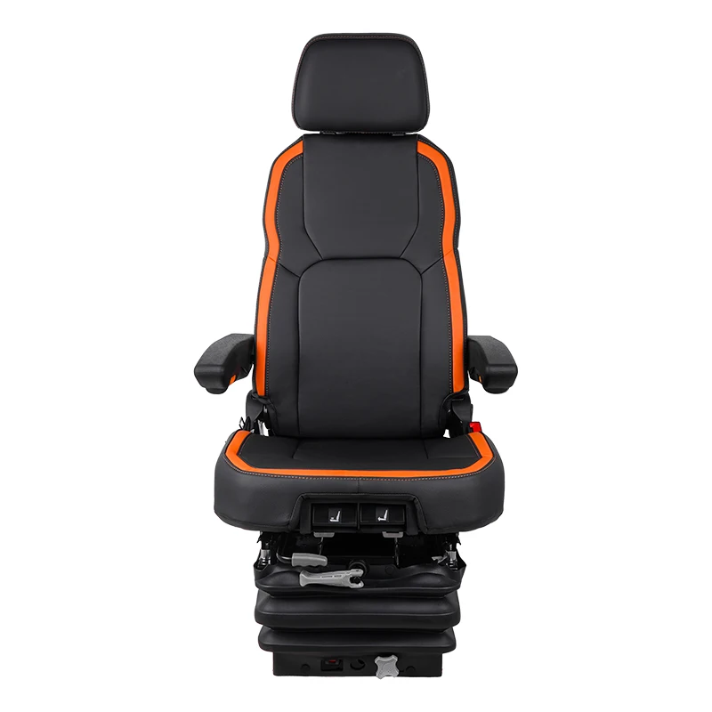 Mechanical Suspension Stroke Excavator Operator Seat For Caterpillar Excavator