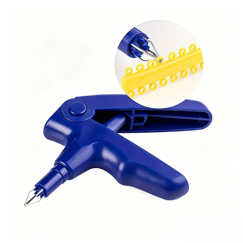 Dental Instrument Fixture Gun Orthodontic Fixture Knotting Gun Dispenser Colored Ligature Placement Gun  Correcting Teeth
