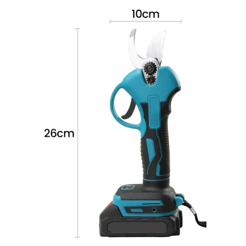 Tragbare Kabellose Bürstenlose Elektrische Astschere, 21V Wiederaufladbare Professionelle Astschere für Garten- und Obstbausanwendungen