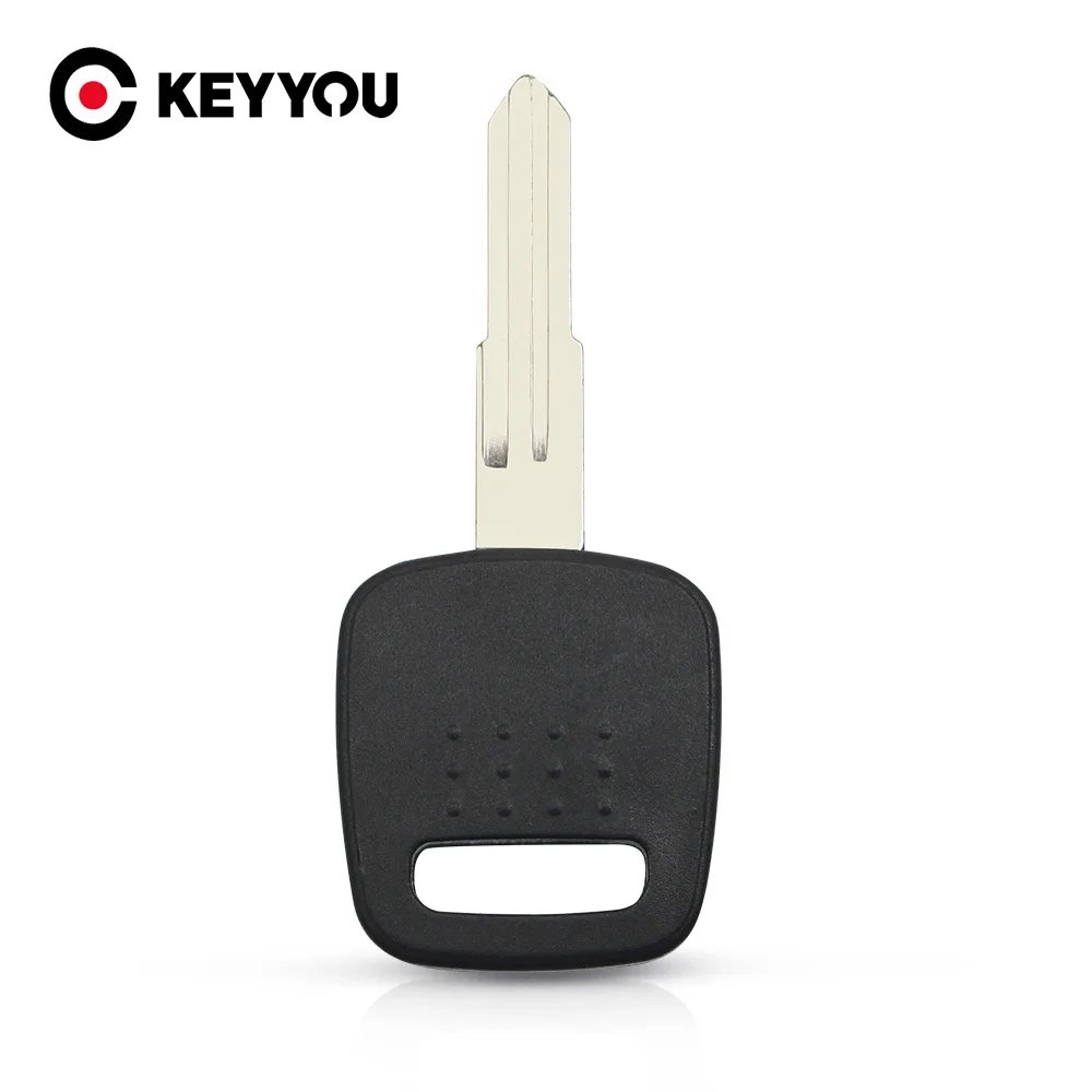 

KEYYOU Transponder Blank Car Chip Key Shell Replacement Fob Key Case For Nissan Micra Almera Primera A32 Transponder Key Shell