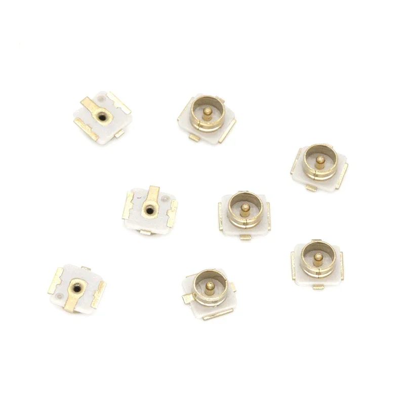 10pcs U.FL-R-SMT U.FL IPEX / IPX joint SMT Connect PCB Board Connectors SMD IPX Male Socket MINI Card Antenna Pedestal Jack