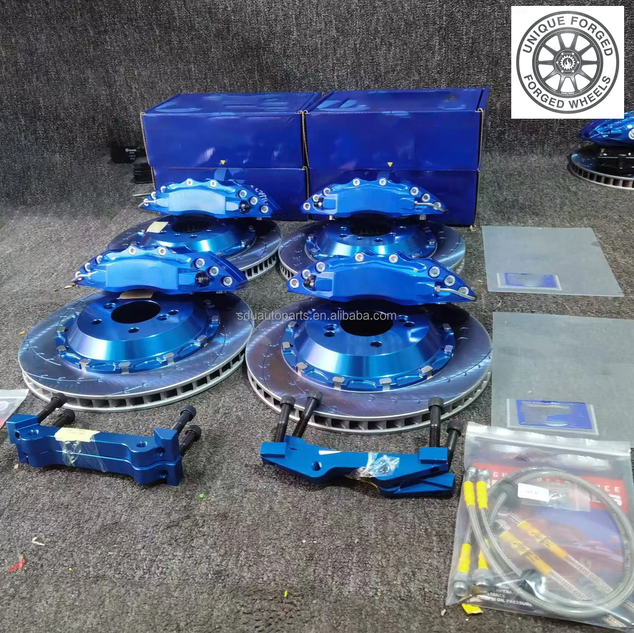 

26 Style 2025 Новые передние 6-поршневые суппорты GT6 355-420 мм