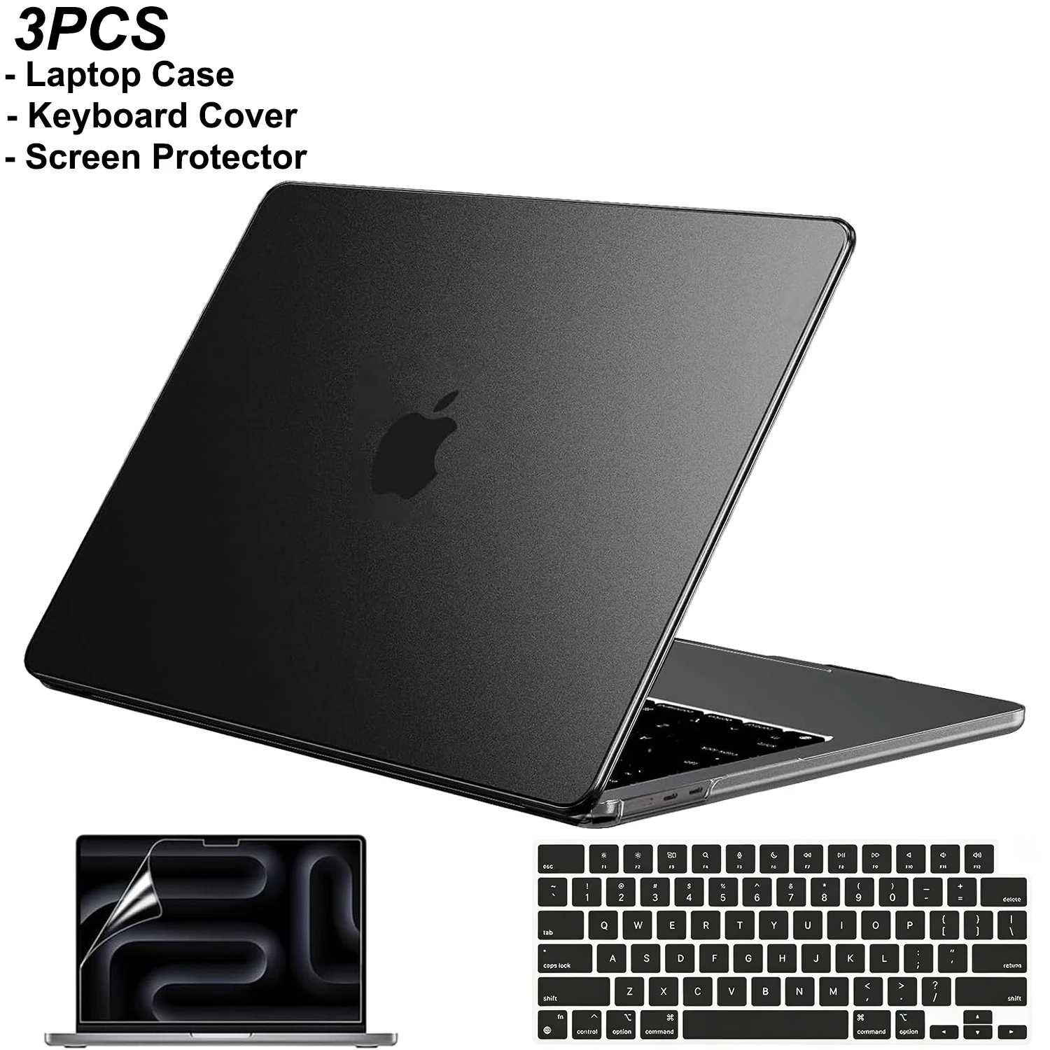 2026 New Laptop Case For Macbook Air 13.6/15 inch M5 M4 M3 M2 Chip 2026-2022,For Macbook Pro 14/16 M5 M4M3M2M1 Por/Max 2026-2021