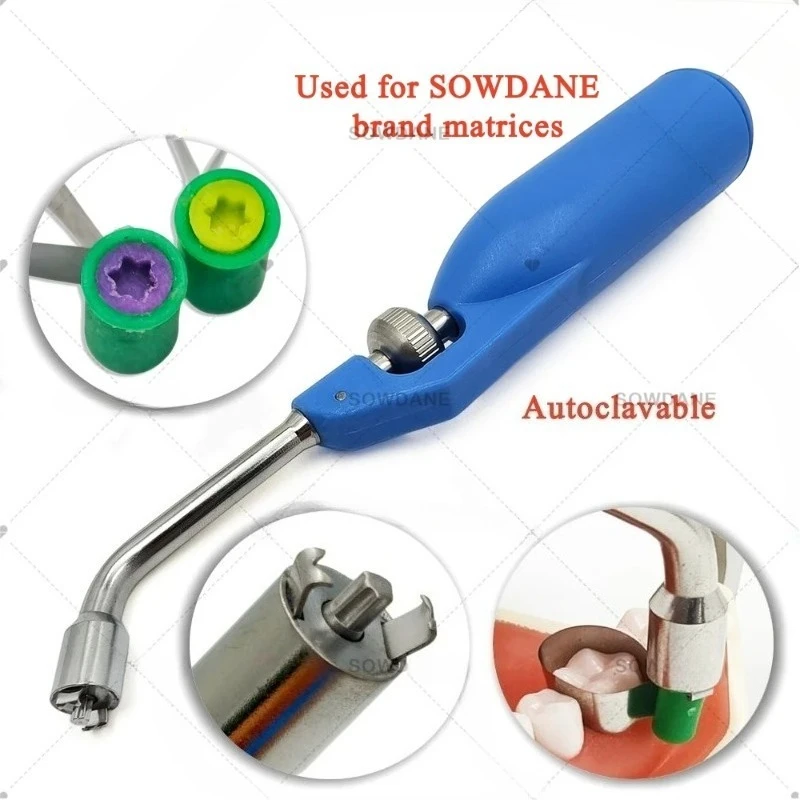 T Blue lab Super Mat /Super Cap Matrix System Tool Adapt Super Cap Matrices Holder Universal Matrix Tensioning Handle Tools