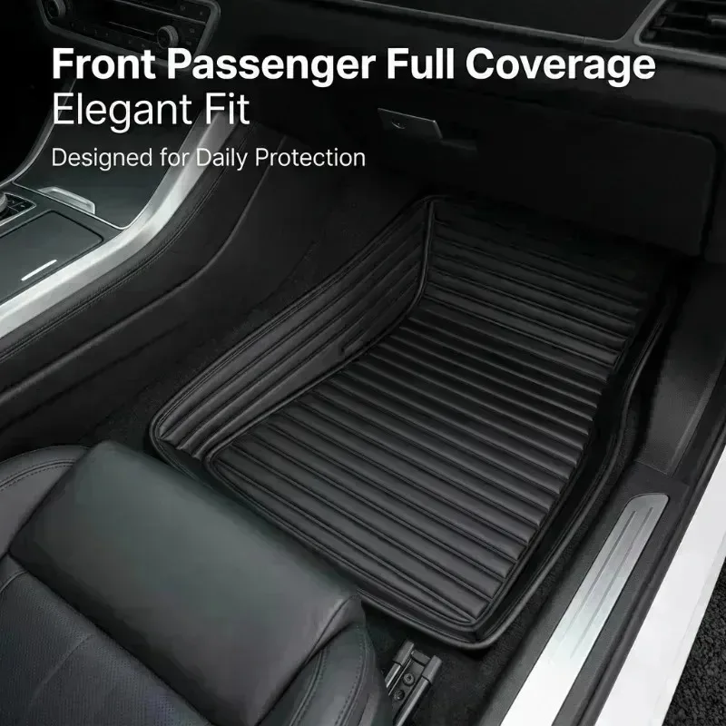 Custom 3D Car Floor Mats for Peugeot 5008 7-Seat 2017-2025 All Weather Waterproof Full Coverage Auto Interior Accessories Pads - view 3