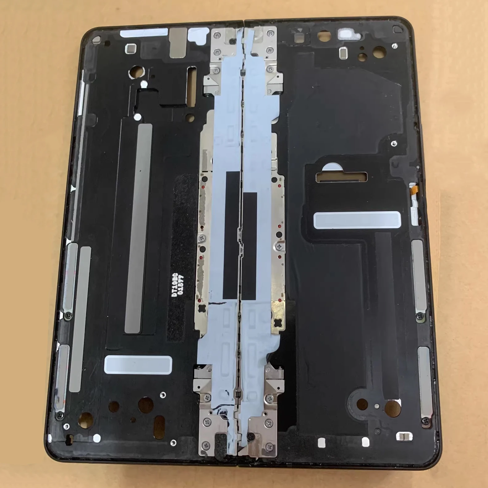 Middle Frame Housing With Hinge Rotating shaft  Flex Cable Assembly Small Scratches  for Samsung z Fold 3 F926u F926b F926n F926