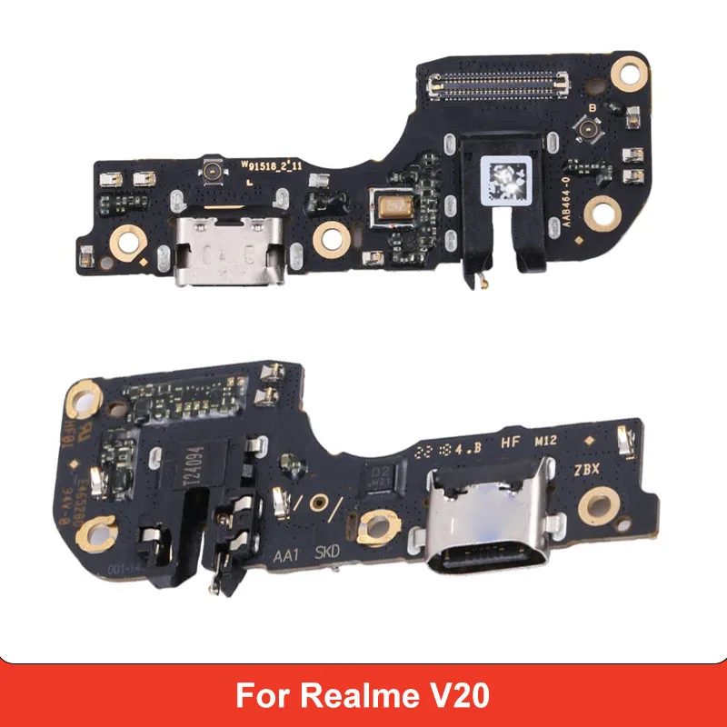 USB Charging Dock Board For Realme V20 Charger Port Connector Flex Cable Repair parts